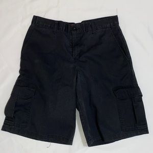 DIckies Black Cargo Shorts 30